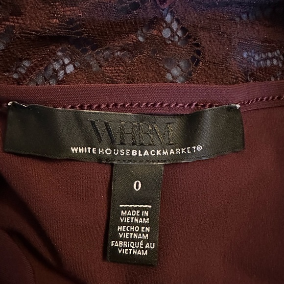 Short Sleeve Lace Blouse - Picture 3 of 3